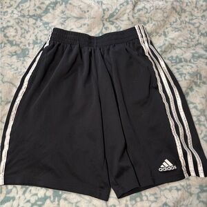 Adidas Boy's Black Shorts
